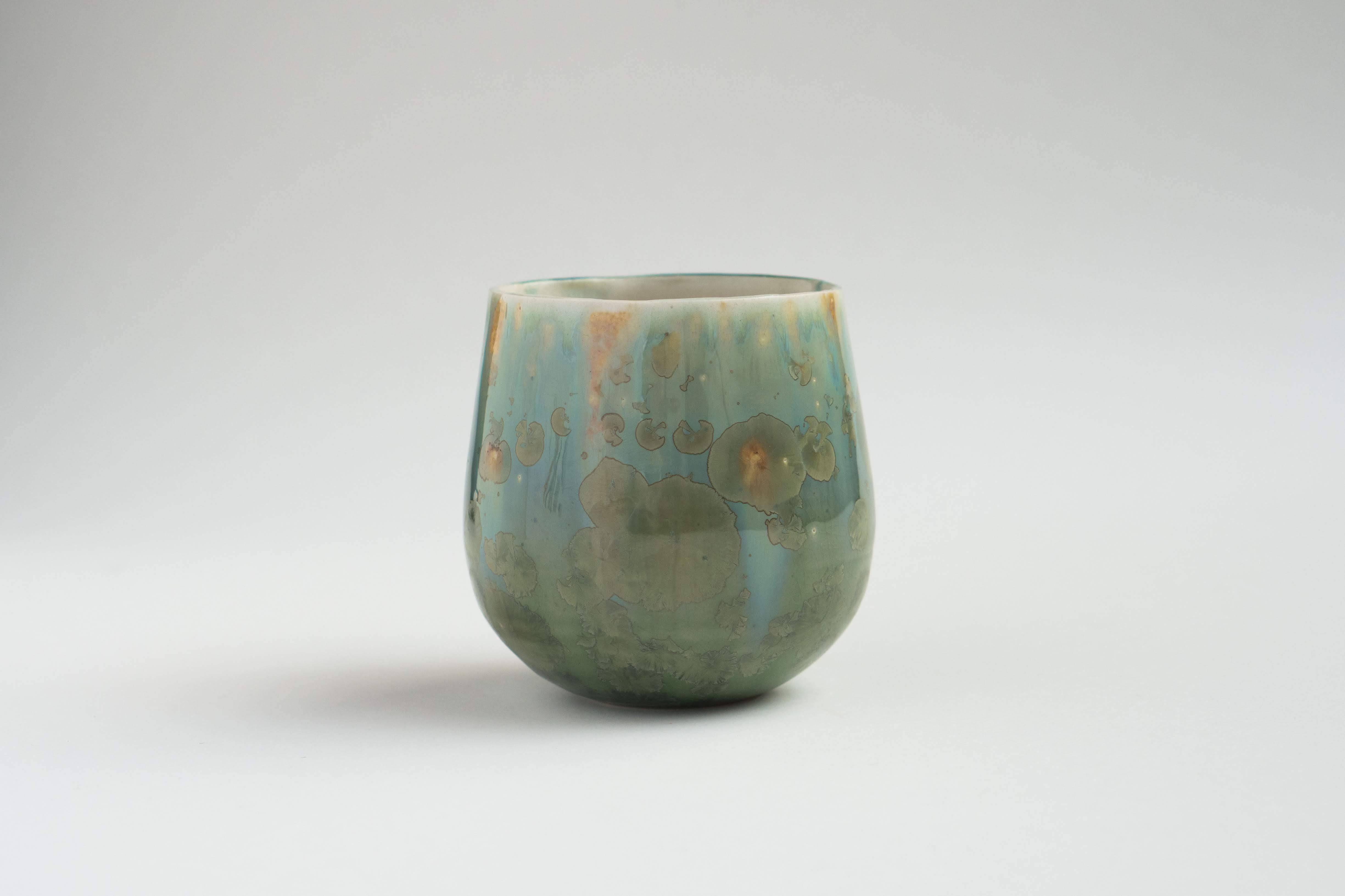Crystalline glaze sample 35