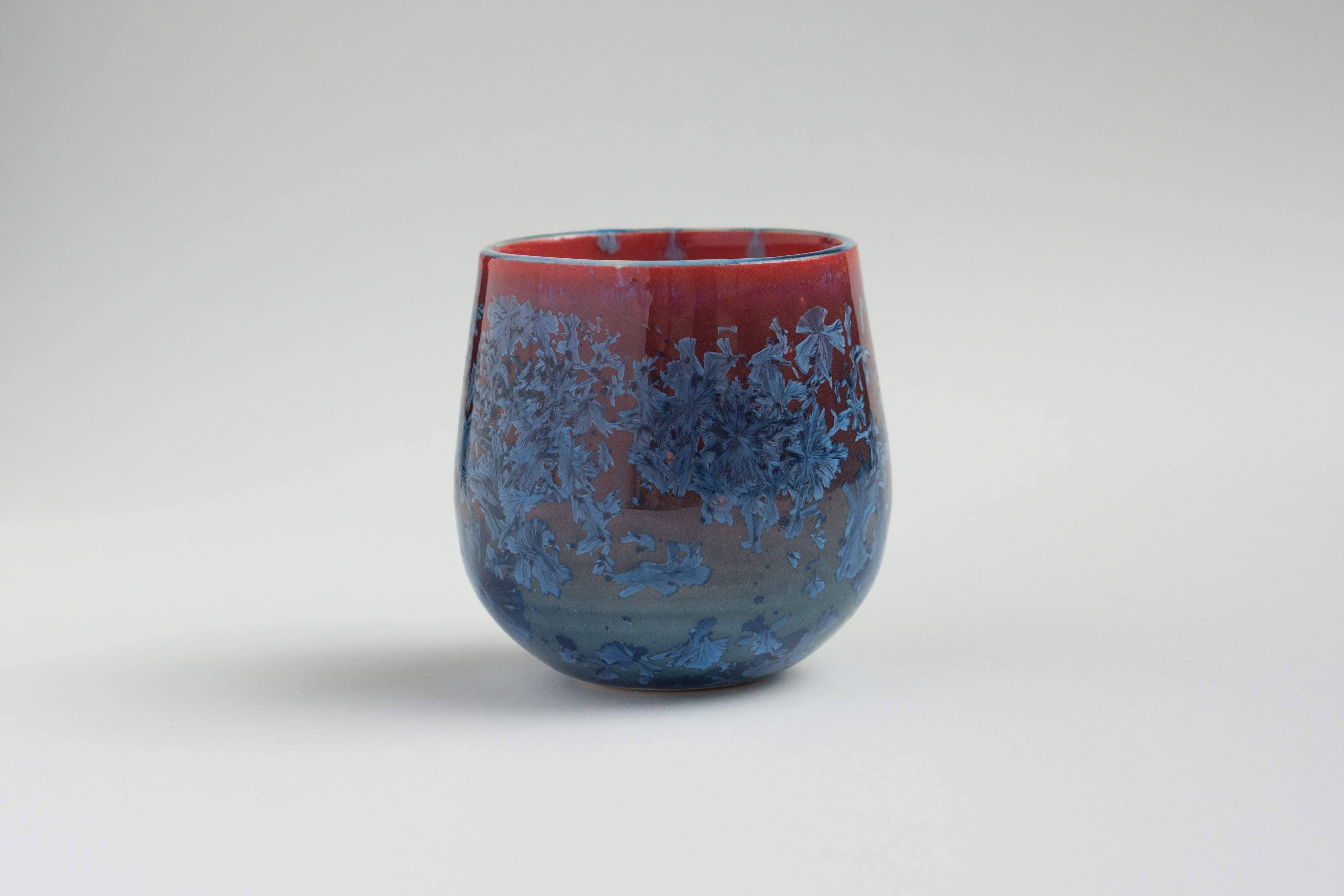 Crystalline glaze sample 44