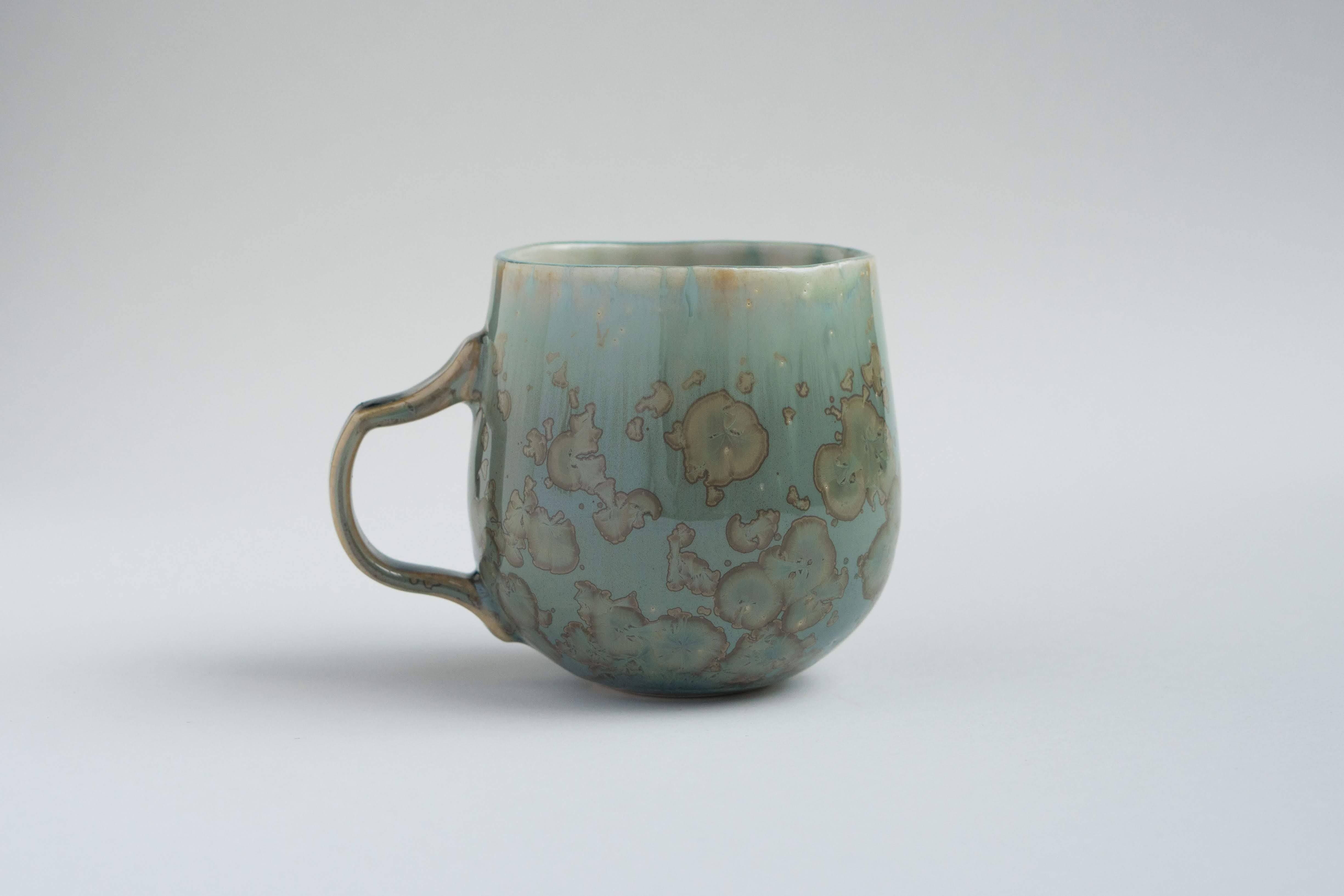 Crystalline glaze sample 48
