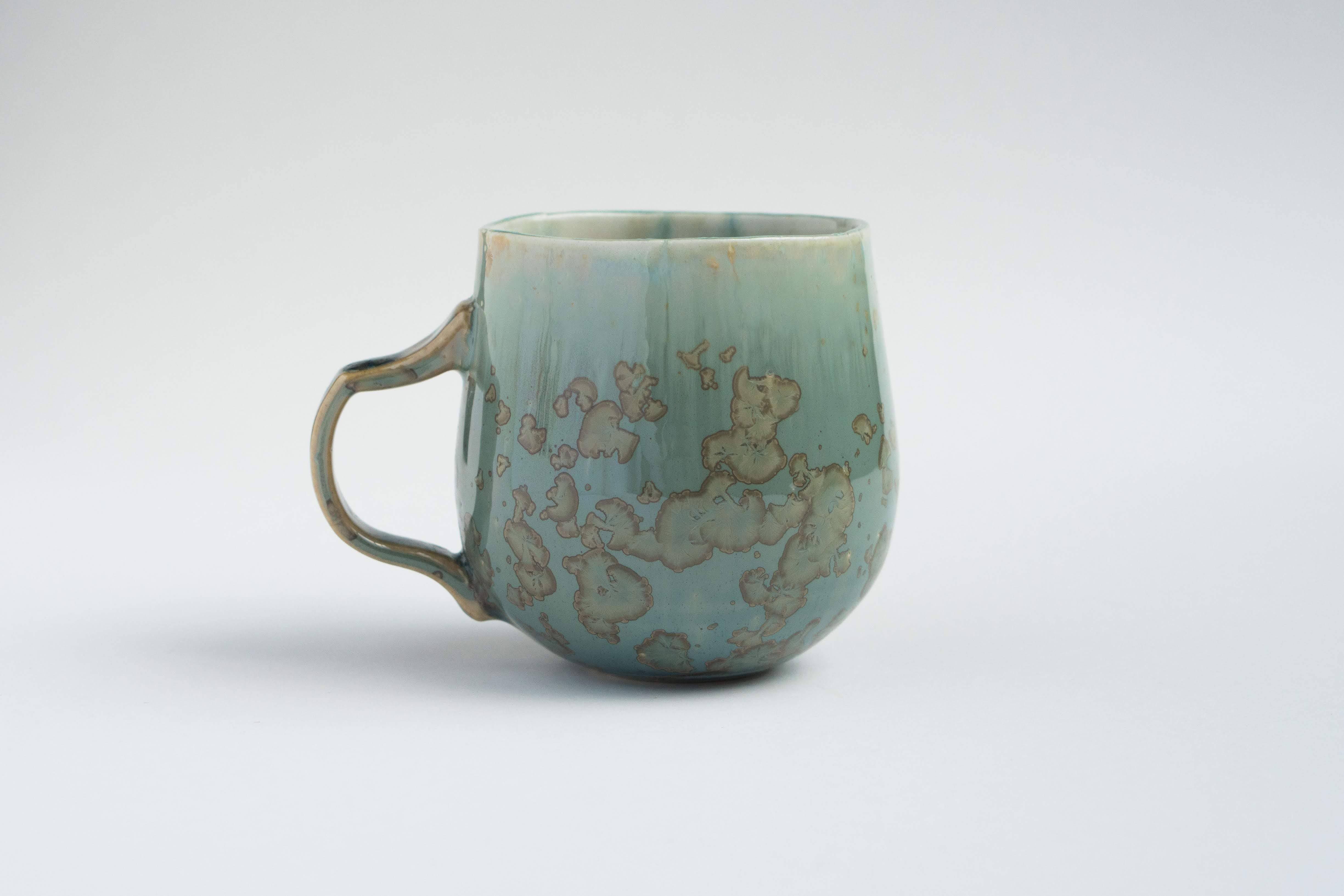 Crystalline glaze sample 51