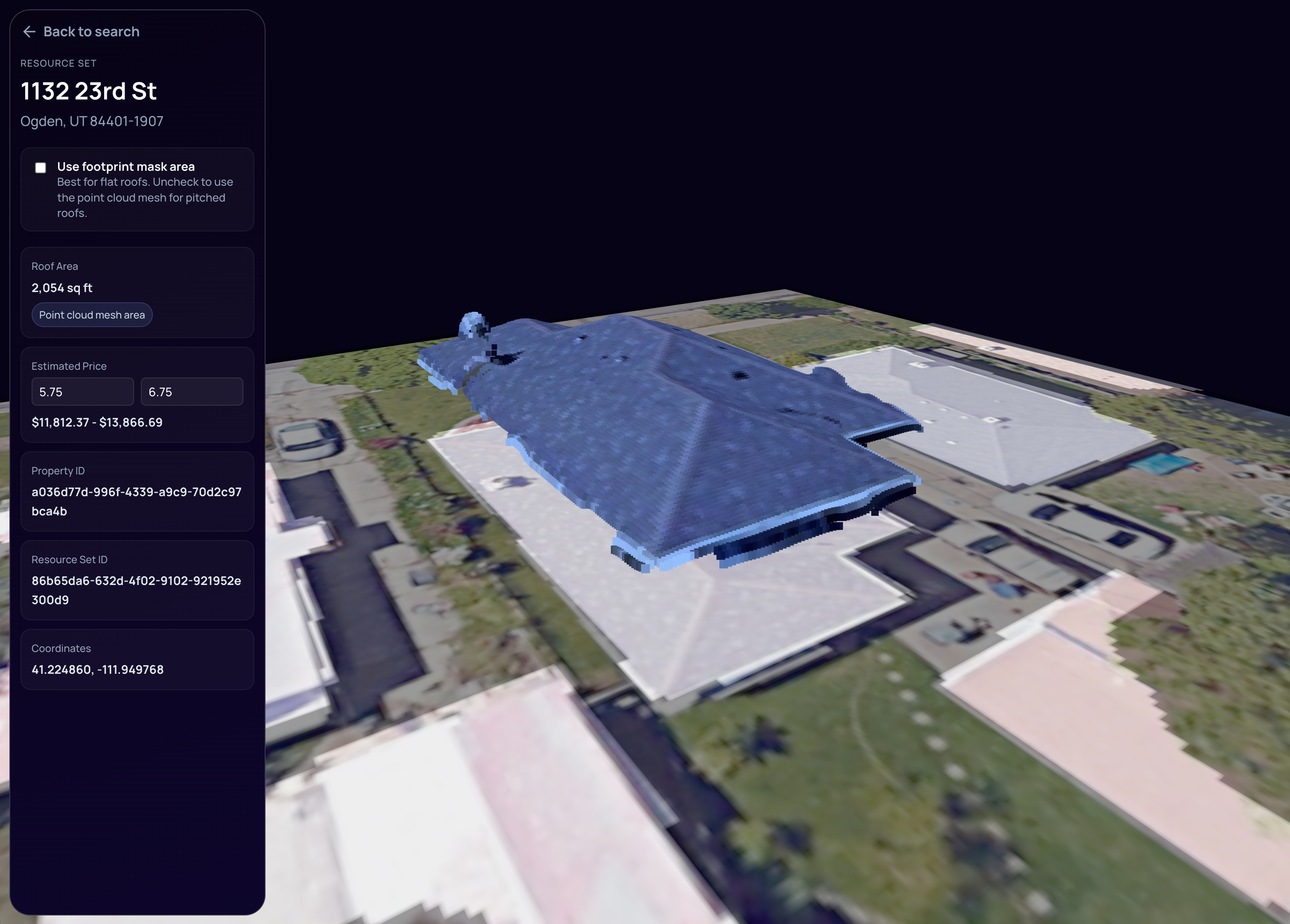 Automated Roof Measurements