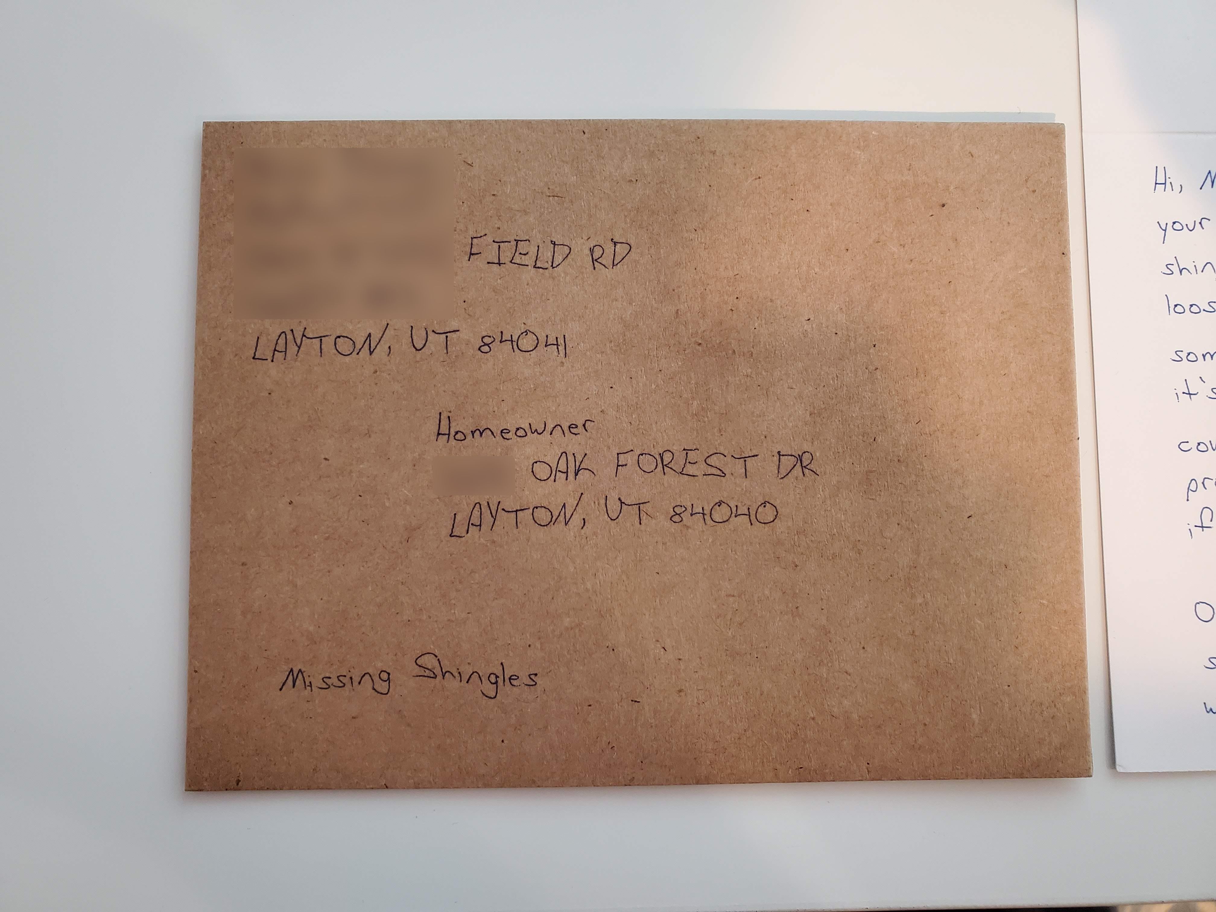 Robotic Handwritten Envelope