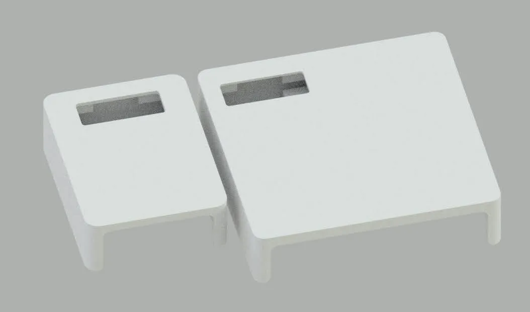SmartKiln final enclosure render - top side