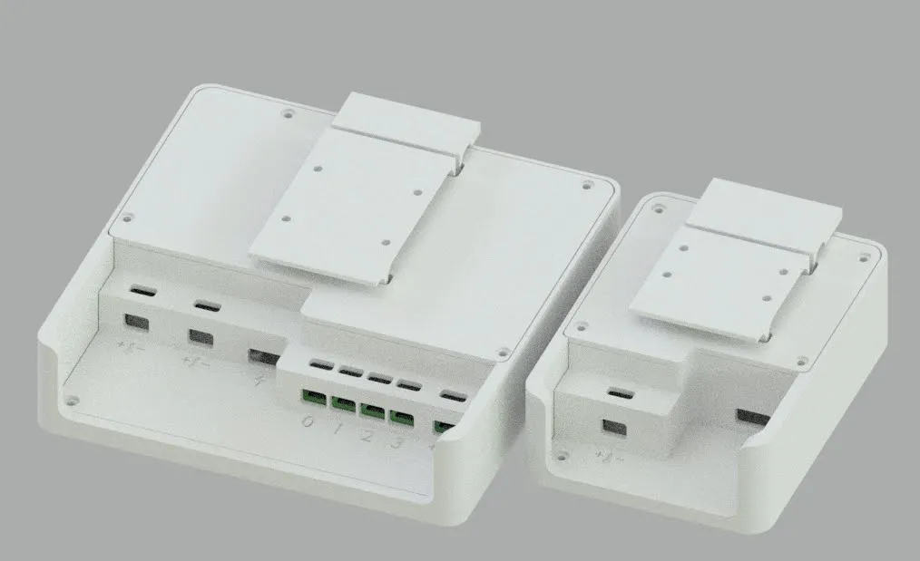 SmartKiln final enclosure render - under side